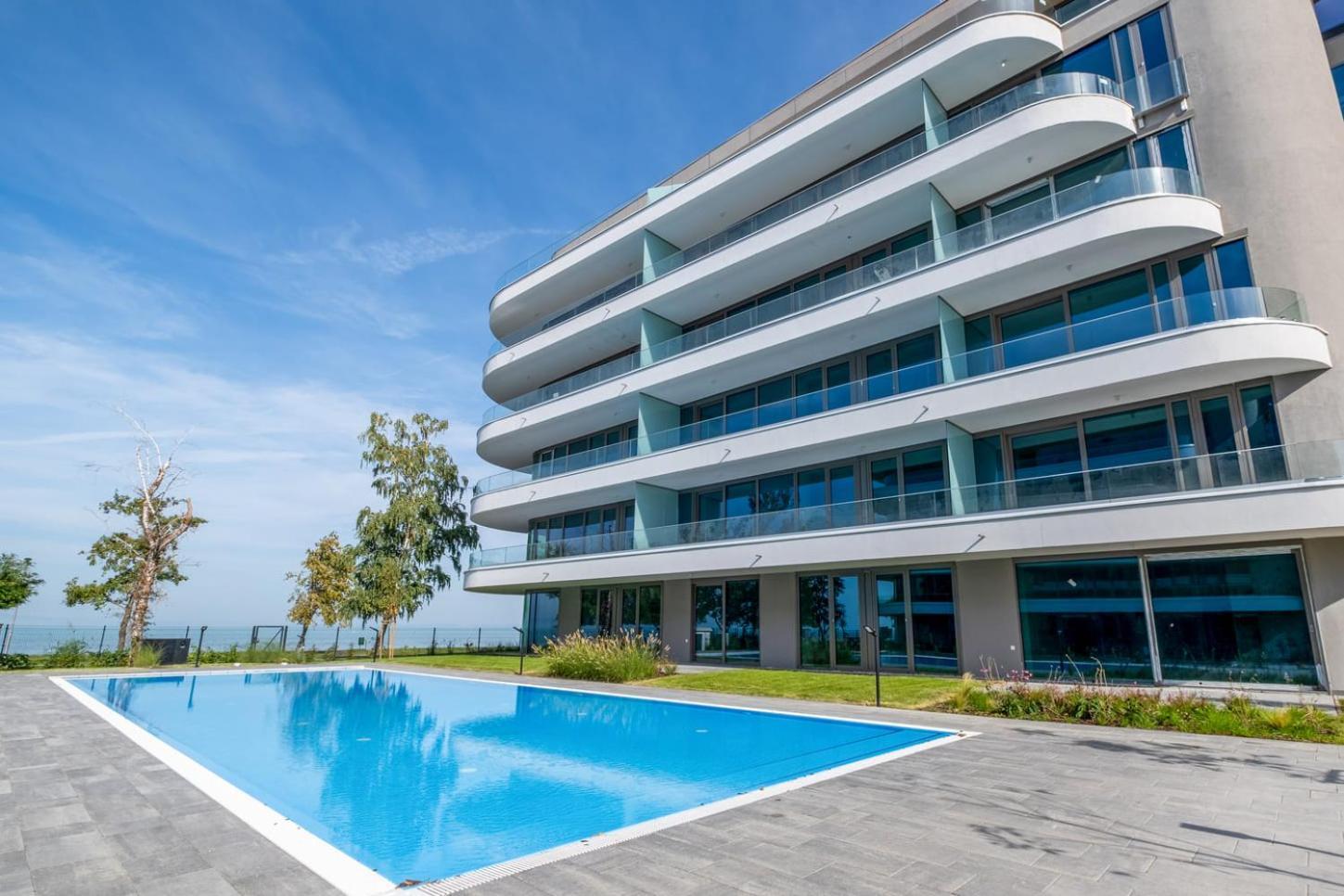 Myflat Wave Luxury 44 Suite Siófok Exteriér fotografie